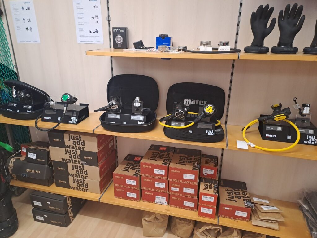 Atemregler, Tauchen Automaten, Mares.